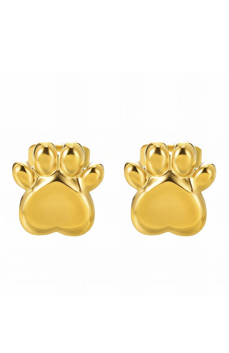 Cat paw earrings