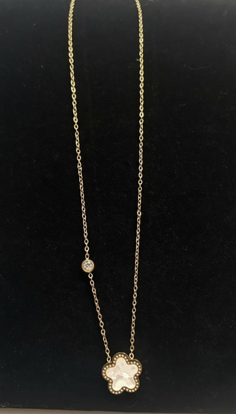 Flower necklace (reversible)