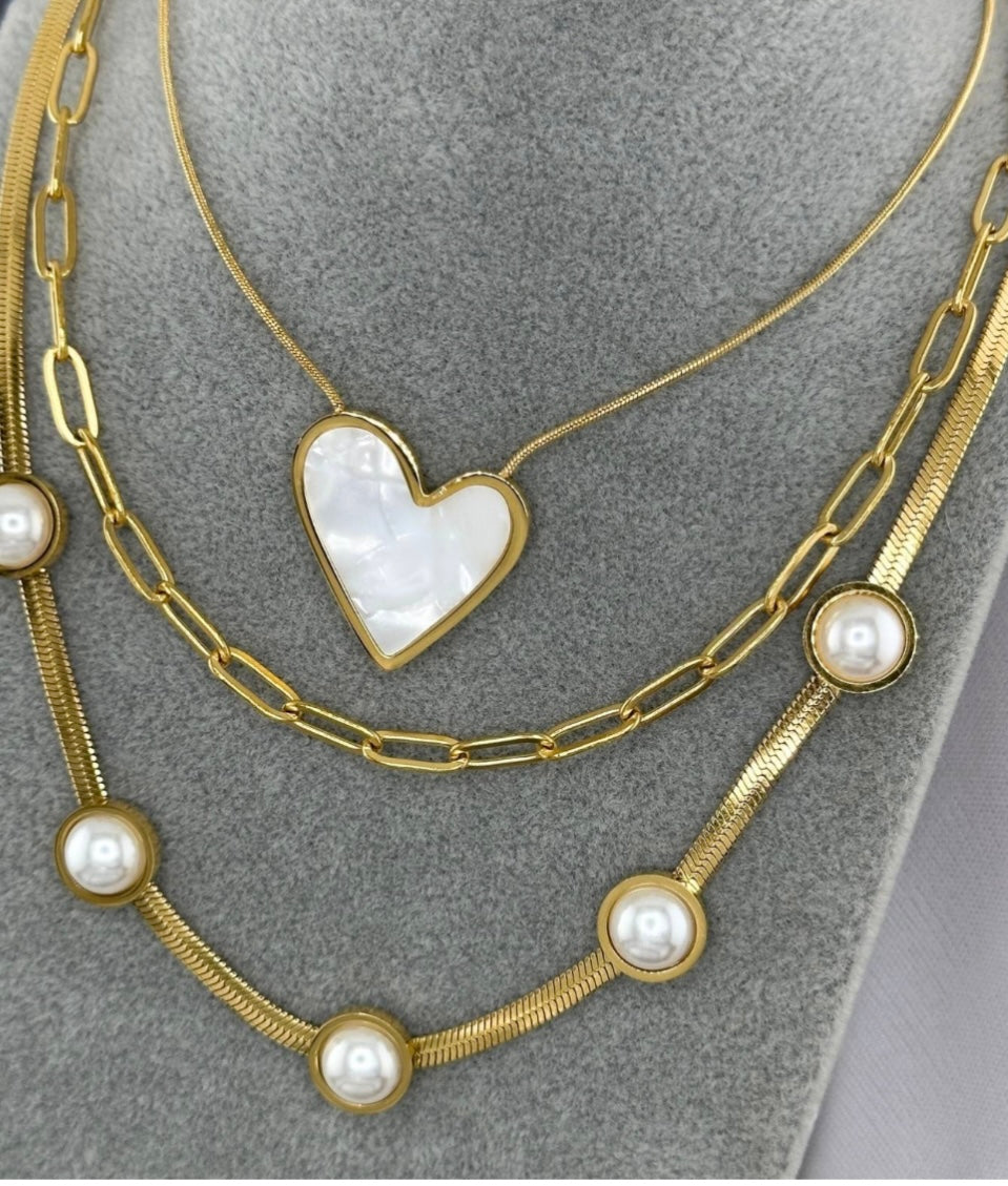 Paperclip necklace