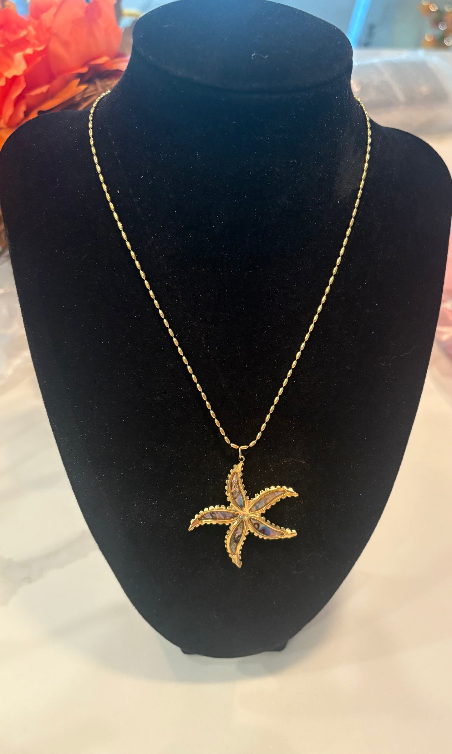 Flower necklace
