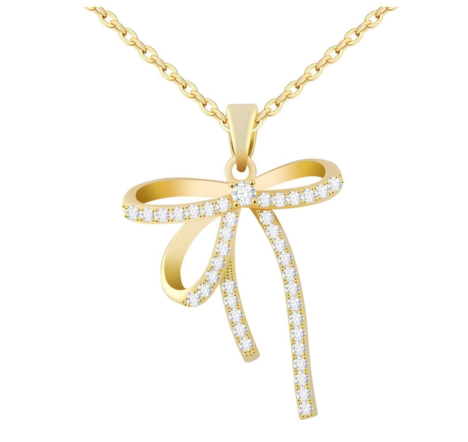 Bow Necklace