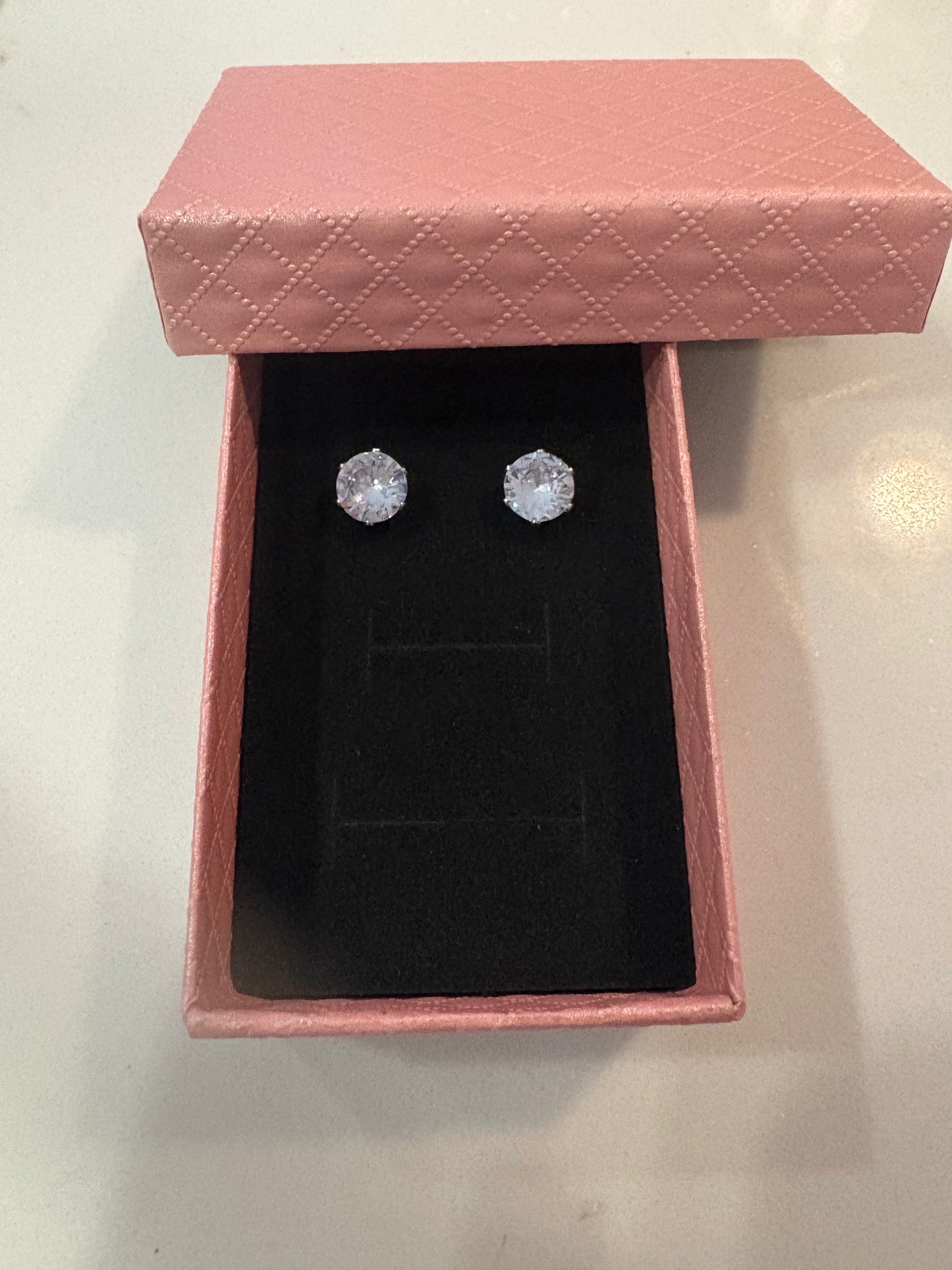 Stainless steel stud earrings