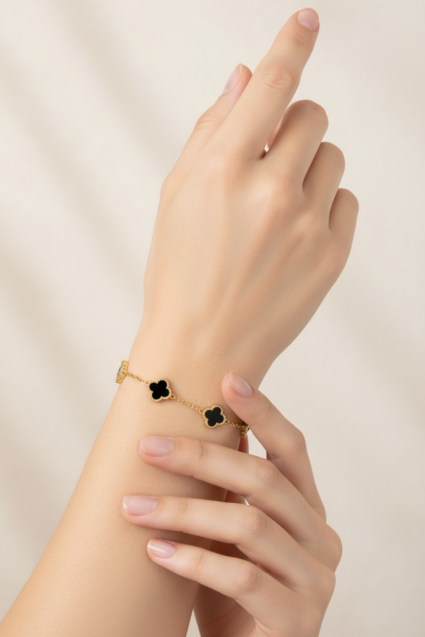 Flower meadow bracelet 7 inches plus 5 inches