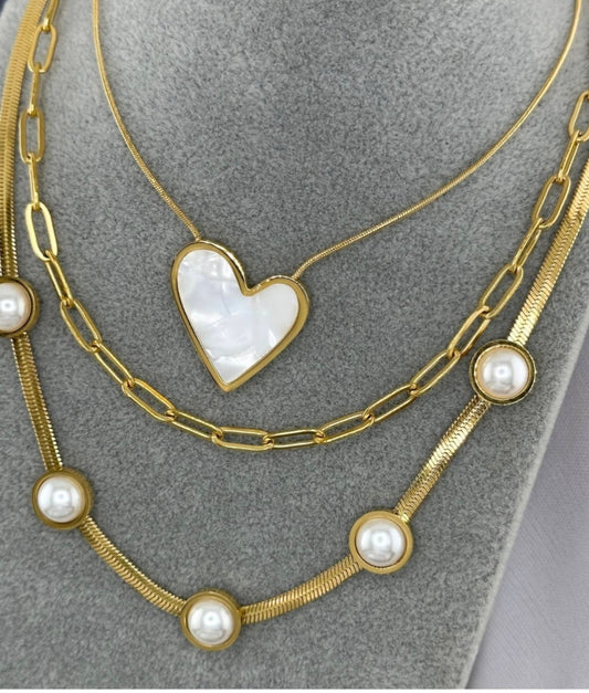 Paperclip necklace
