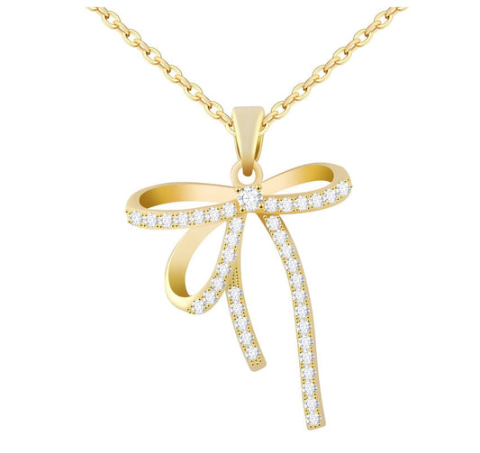 Bow Necklace