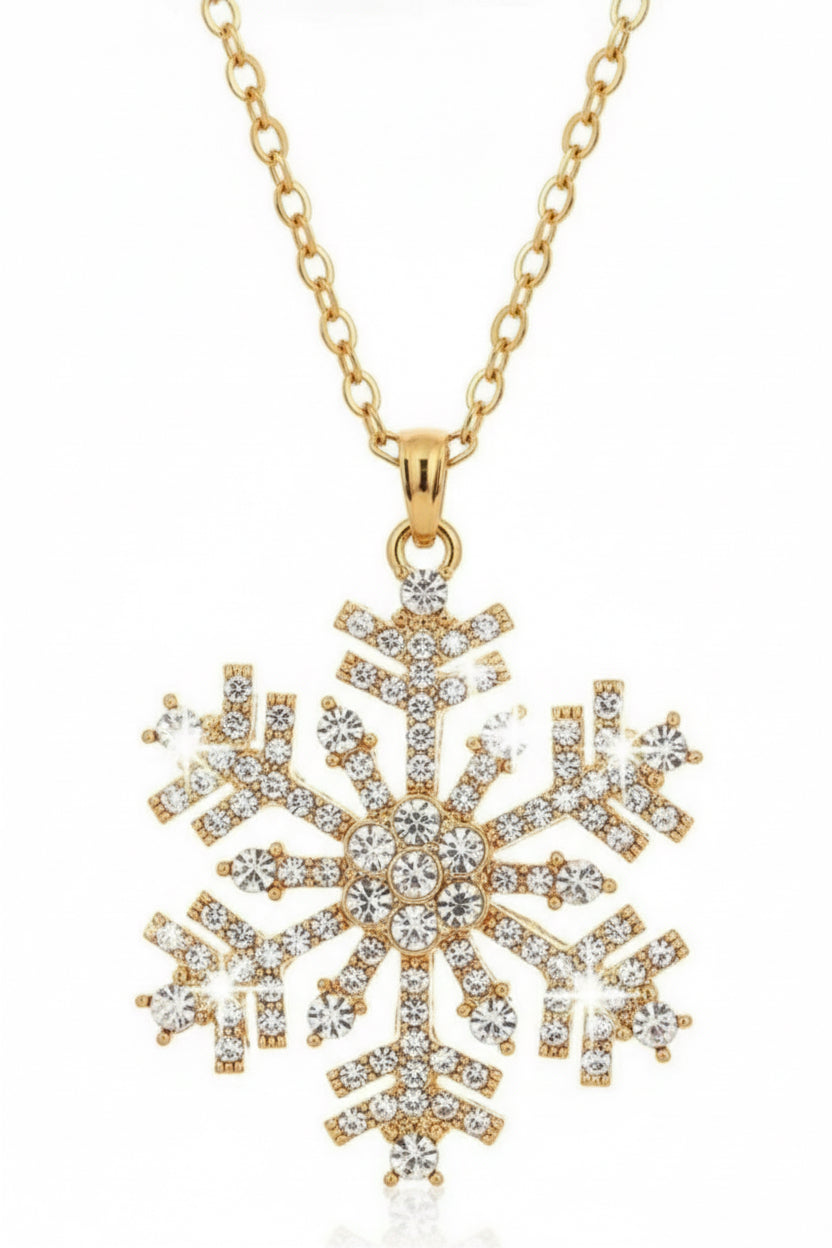 Snowflake necklace