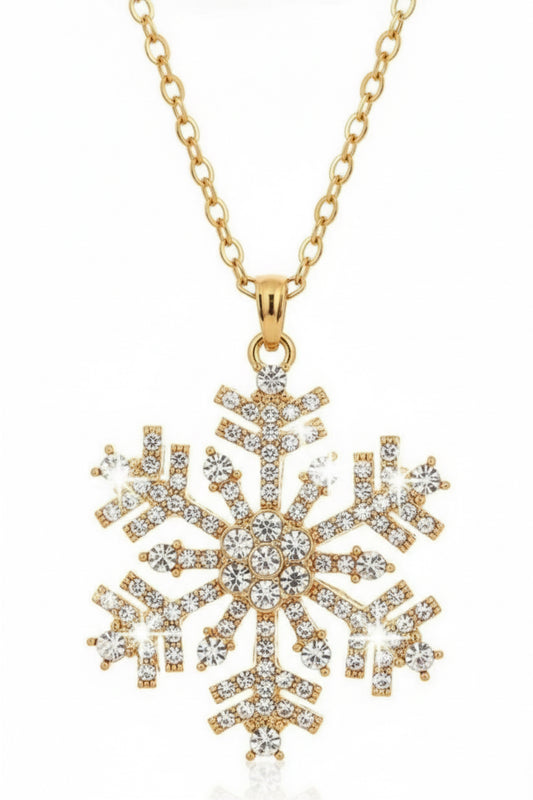 Snowflake necklace