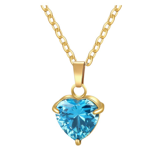 Heart pendant necklace