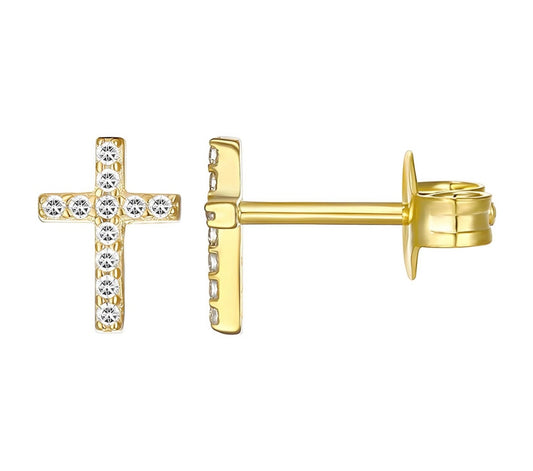 Cross earrings